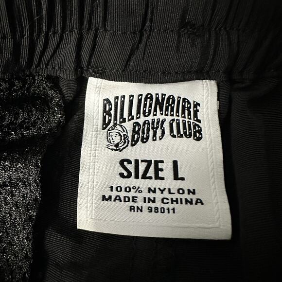 Billionaire Boys Club BBC Outlook Shorts Black Pockets Nylon Size Large - Picture 9 of 11